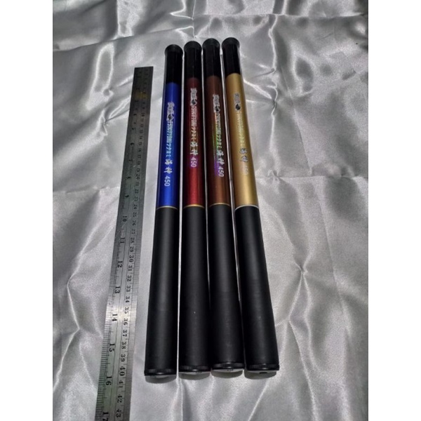 Joran Tegek import Tsukuyomi 4,5 M kuat tebal ruas pendek Bisa Masuk Jok Motor Matic Action Medium.