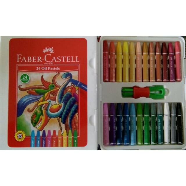

Krayon Faber Castell 24 Oil Pastels