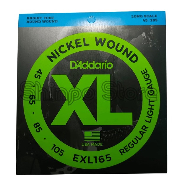 Senar Bass Elektrik D'addario EXL170 EXL165 EXL170-5 String Set