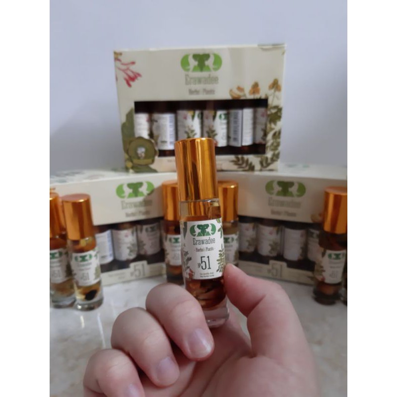 ERAWADEE 51 MINYAK GOSOK ROLL ON - 100% ORIGINAL THAILAND