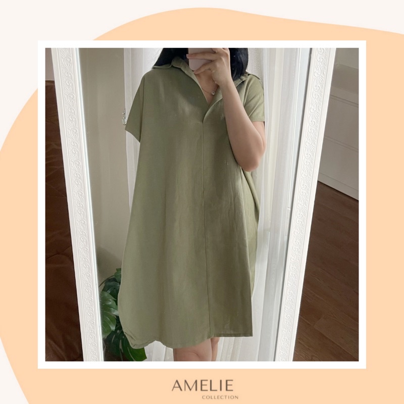 KIAN LINEN DRESS - basic dress