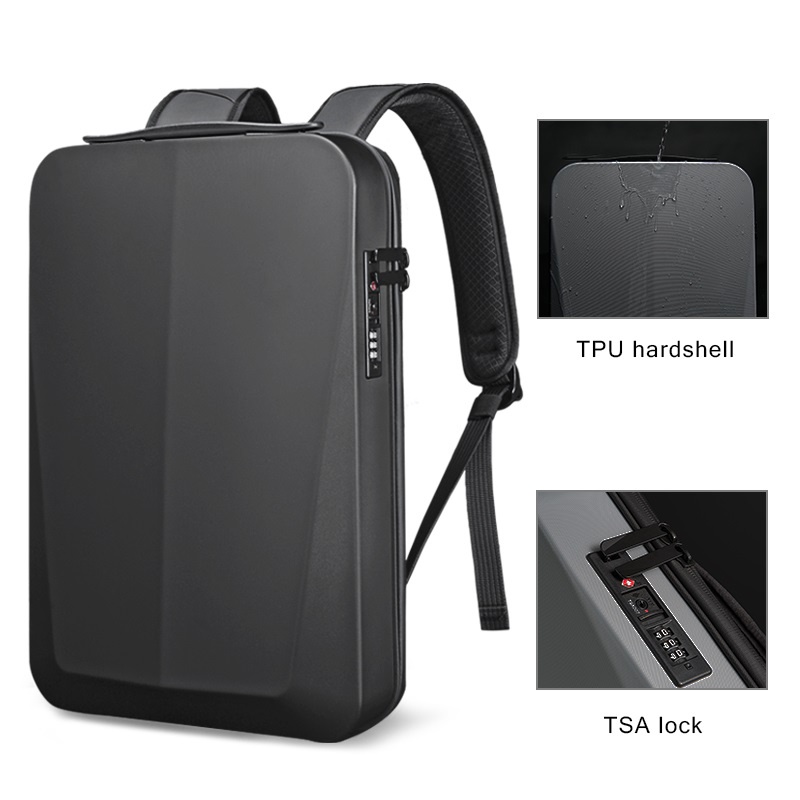 Bange Tas Laptop Kerja Ransel Backpack Pria Lock TSA USB 15.6 Inc BG22201