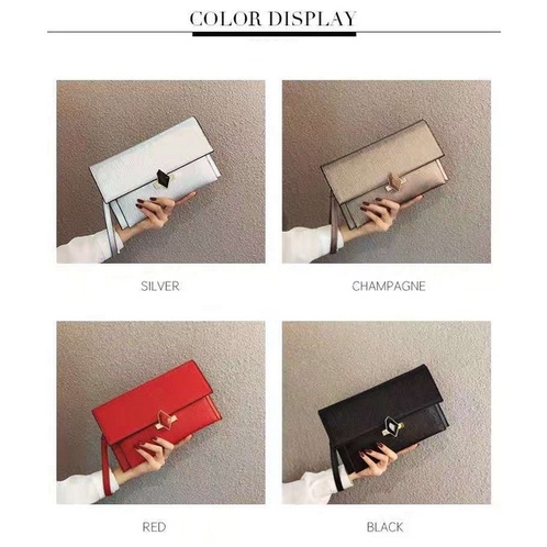 9114 TAS WANITA IMPORT CLUTCH [1KG 2PC] PERFECT CORNER