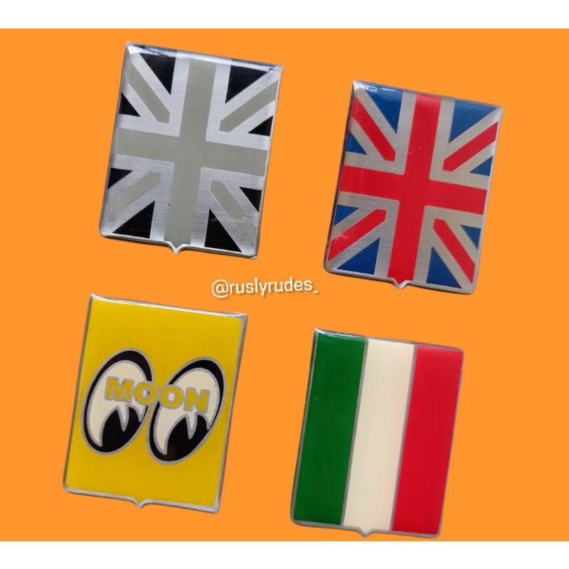 Emblem logo vespa variasi layar hidung depan vespa matic dan vespa vbb vnb super 66