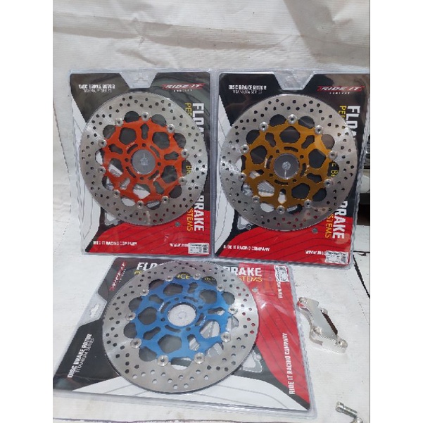 Piringan Cakram Jupiter z , fiz, Ride it UK 300 Motif Brembo SnowFlake