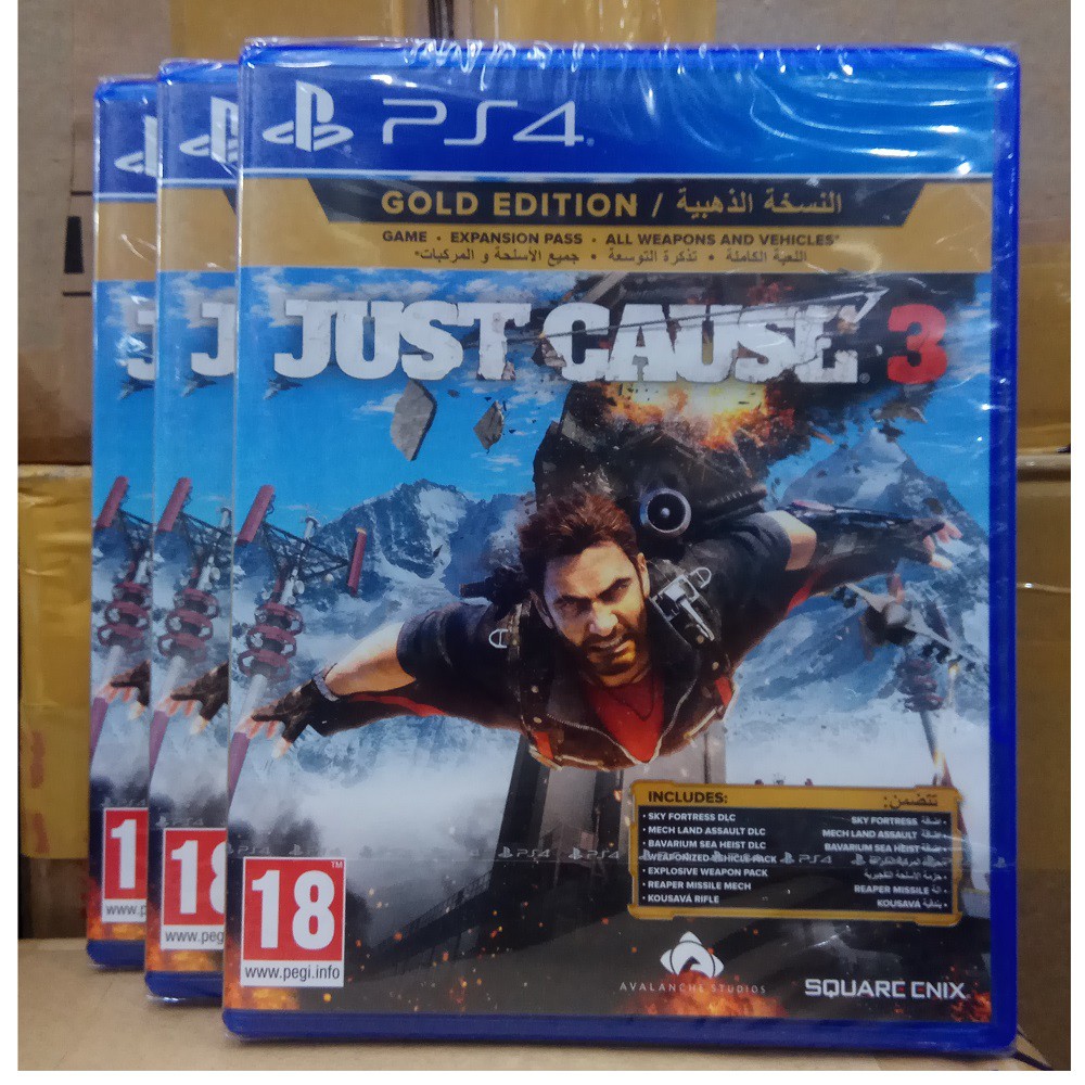 just cause 3 gold edition ps4