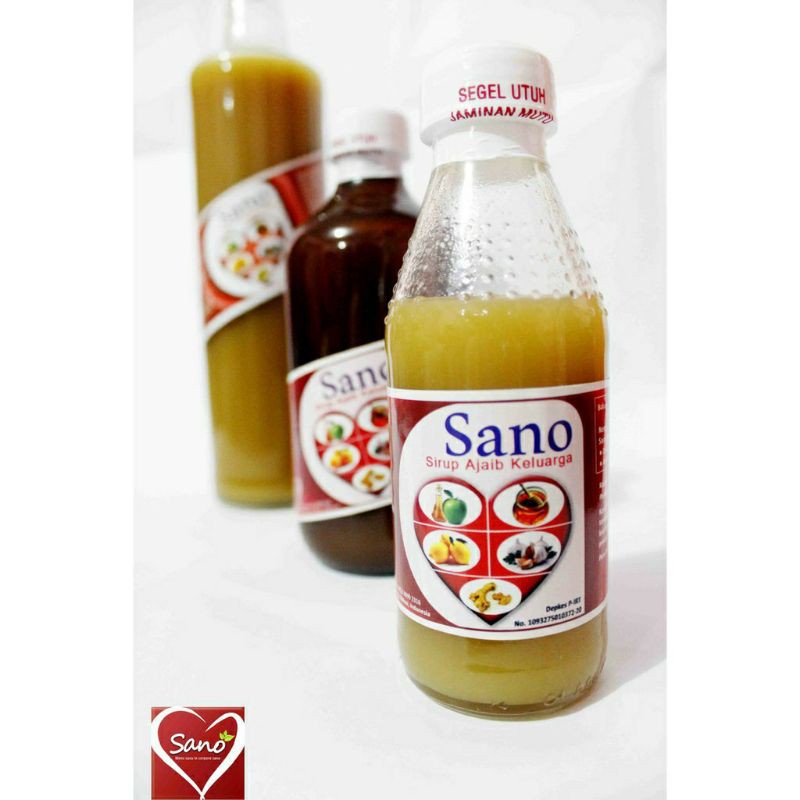 

Sano Sirup 125 ml dan 300 ml