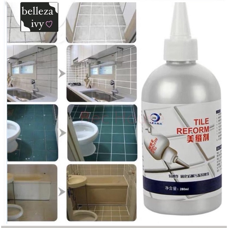 Tile Reform Waterproof Pengisi Celah Nat Keramik Ubin Anti Jamur 280ml - 150ml