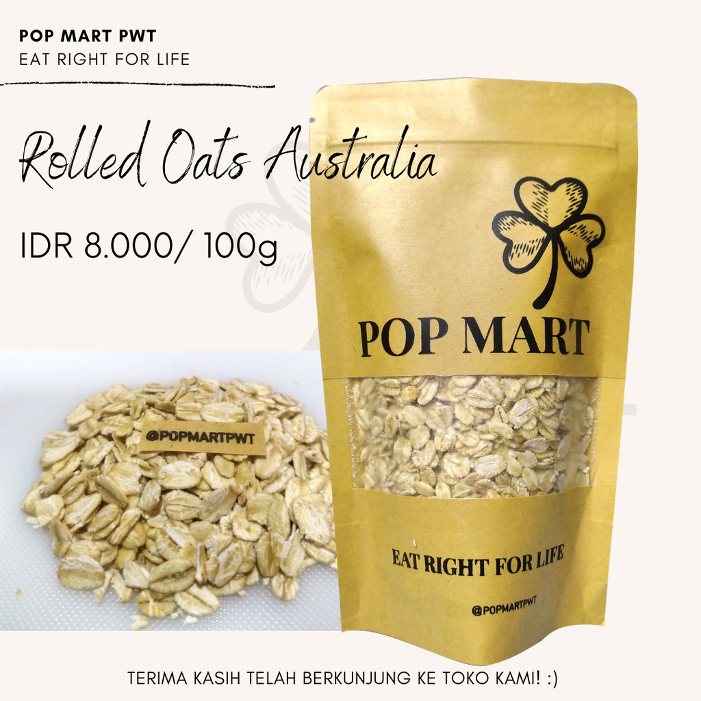 

Rolled Oats 100gram - Oat Australia Oatmeal Sereal