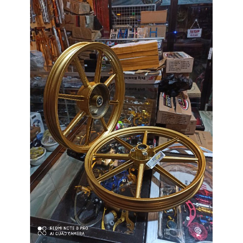 Vekg rossi copy rcb palang 8 bebek yamaha ukuran 140-160 ring 17