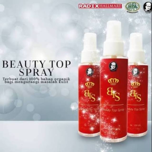 Beauty Top Spray Hpa 100 Organik Serum Nano Shopee Indonesia