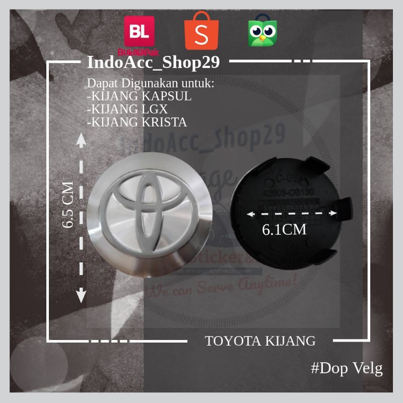 Dop Velg Kijang Kapsul, LGX, Krista