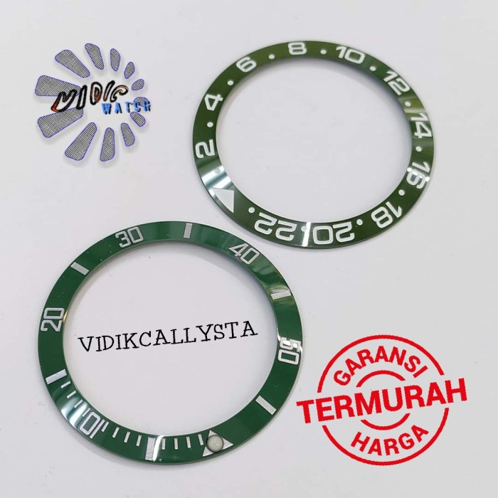 Insert Ring Bezel Rolex Submariner Ceramik Ring Rolex Green 38MM