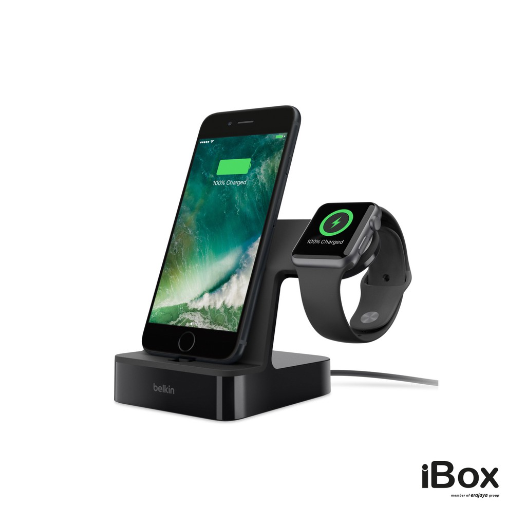 Belkin Watch Valet - Charge Dock for Apple Watch + iPhone