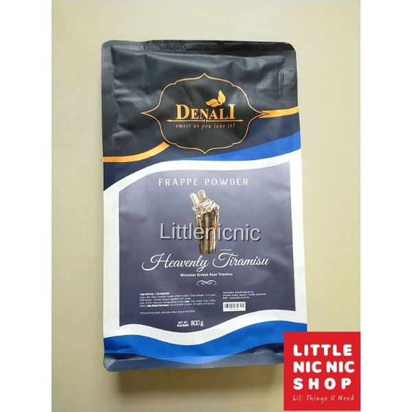 

Denali Heavenly Tiramisu Powder 800 gr Bubuk minuman rasa café