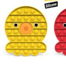 Promo Pop It Octopus Mainan Sensorik Anak Fidget Toy Pop It Model Gurita Berkualitas