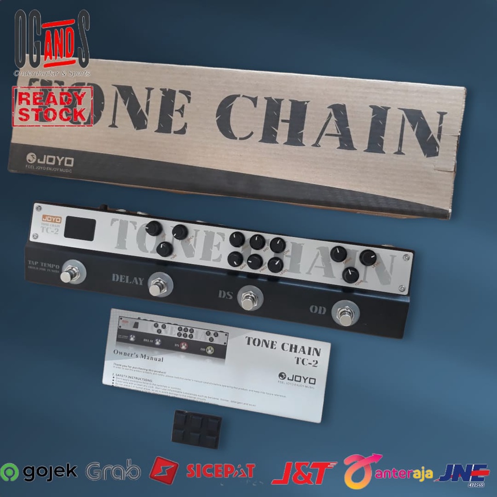 JOYO Tone Chain 2 - Multi Effects Overdrive Distortion Delay