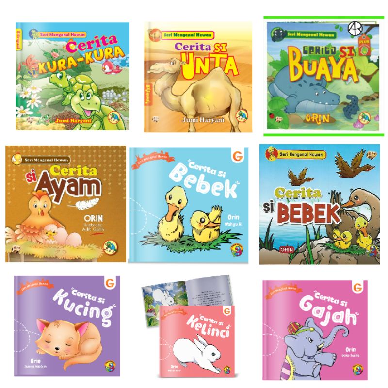 Gema Insani Mini Ensiklopedia Cerita Hewan