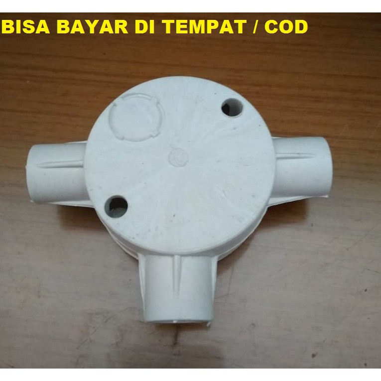 T DOUS / DOS / DUS PUTIH BULAT DALAM TEMBOK TANAM 3/4