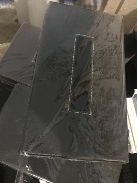 Kotak Box Tisu Vinyl 24x13x9 Cm - Coklat