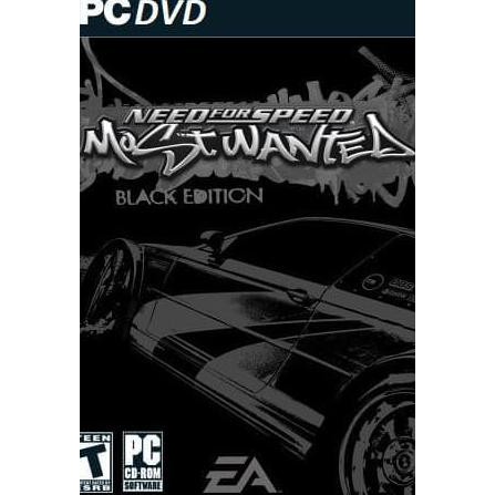 Kaset Game Cd / Dvd Game Pc Need For Speed Most Wanted Black Edition DISKON