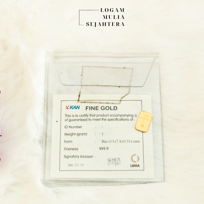 LOGAM MULIA 1 GRAM ANTAM RETRO