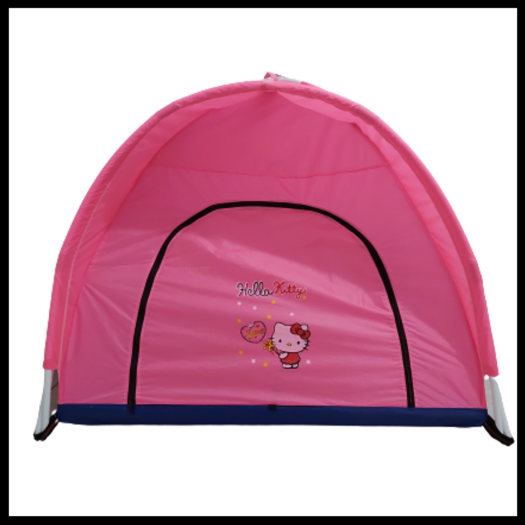 TENDA ANAK ANAK WARNA PINK COD / TENDA MAINAN ANAK KARAKTER PEREMPUAN OUTDOOR WATERPROOF MURAH