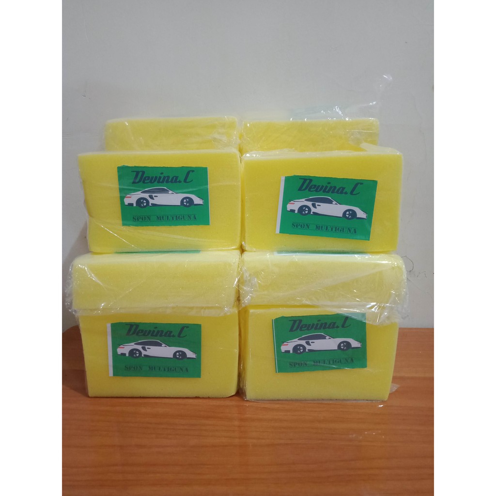 DEVINA Sponge spon Cuci Mobil / Cuci Motor/ Spons Serbaguna