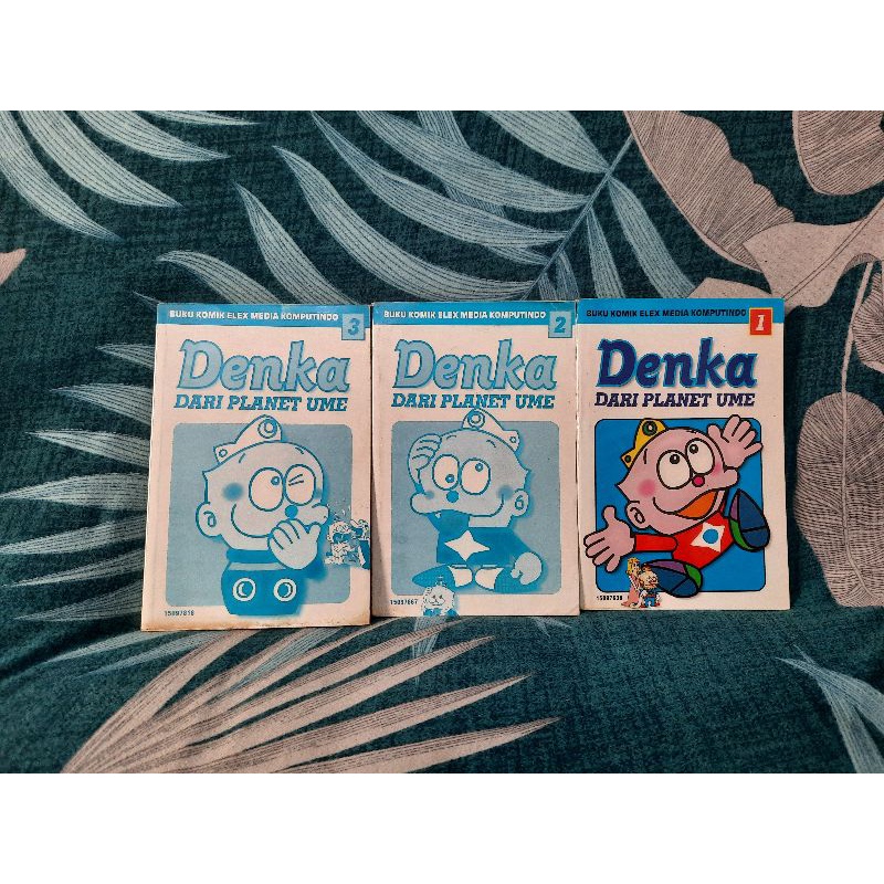 Paket Komik Denka Dari Planet Ume Vol 1-3 Tamat Set Lengkap Doraemon Fujiko Fujio