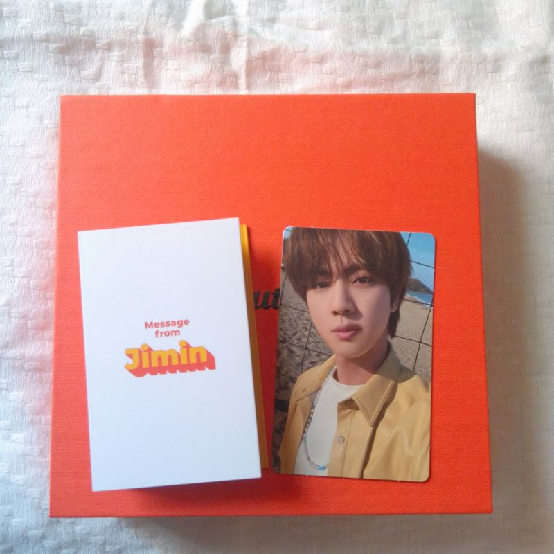 [BOOKED] BTS ALBUM BUTTER PEACHES UNSEALED PC SEOKJIN / JIN