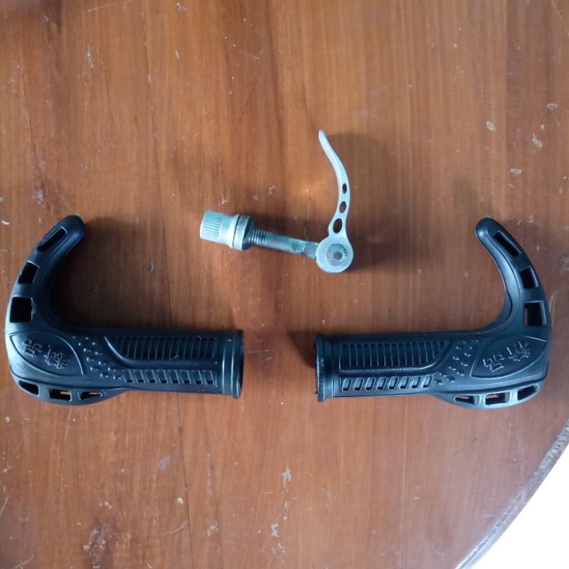 Handgrip-pengunci handlpost sparepart onderdil sepeda murah bekas
