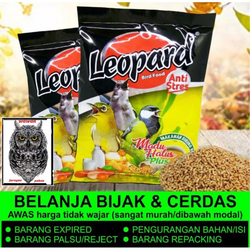 leopard , Voer leopard madu halus