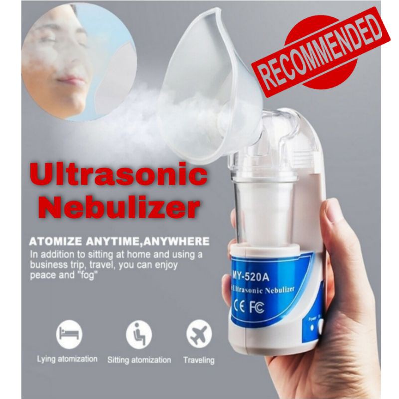 Alat terapi pernafasan ultrasonic inhale nebulizer My-520A