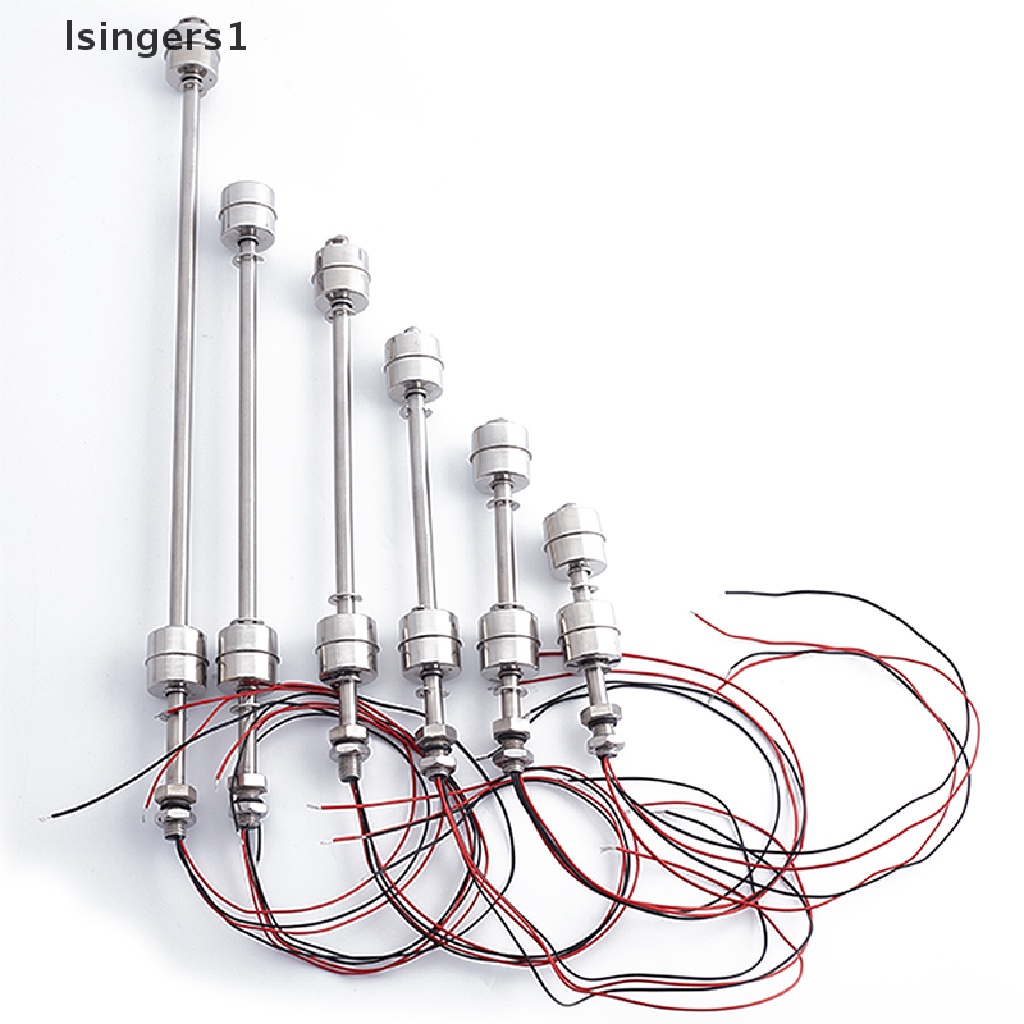 (lsingers1) Saklar Apung Bola Ganda Bahan Stainless Steel Sensor Level Air