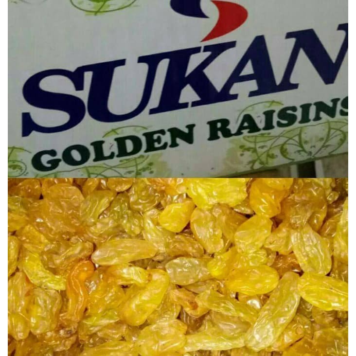 

KISMIS SUKAN INDIA 5kg GOLDEN RAISIN 1 DUS 5000 gram