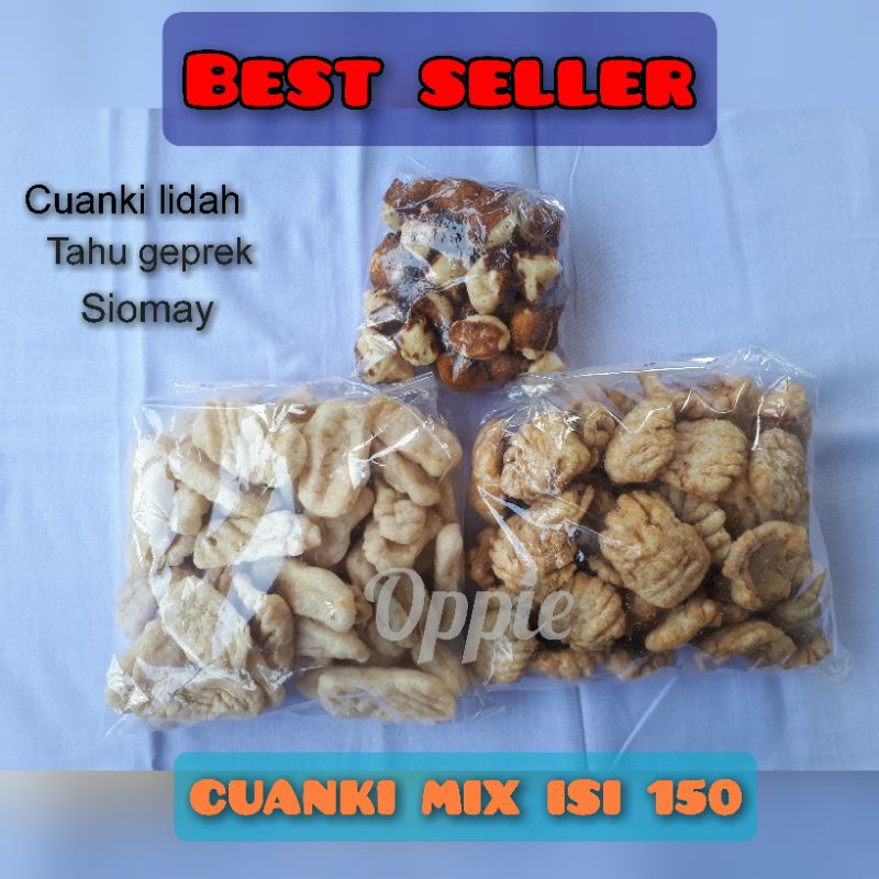 

cuanki mix isi 150 cuanki instan cuangki khas garut toping baso aci