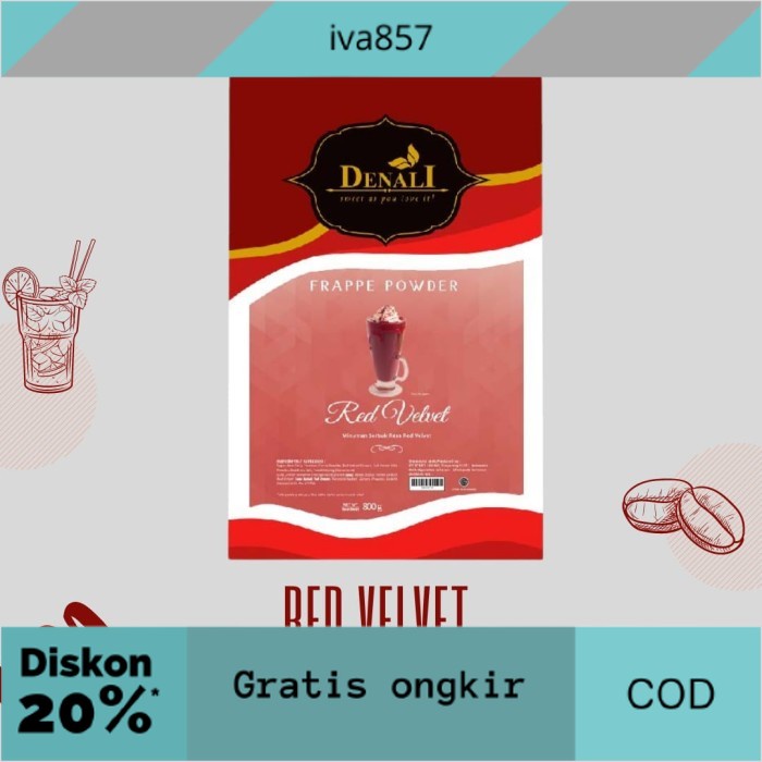 

PROMO Denali Powder Red Velvet GRATIS ONGKIR
