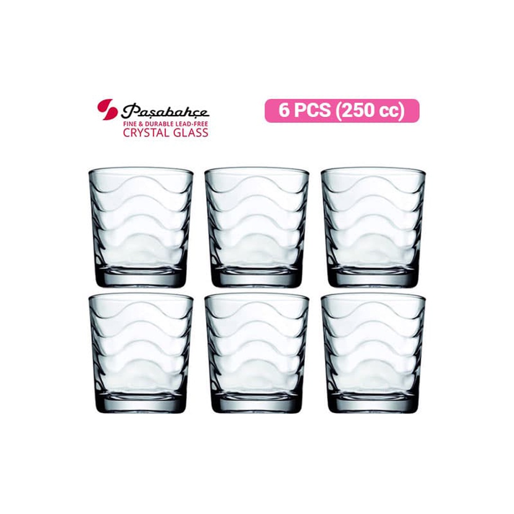 Pasabahce Gelas Minum Whisky Toros 250 Cc - 6 pcs