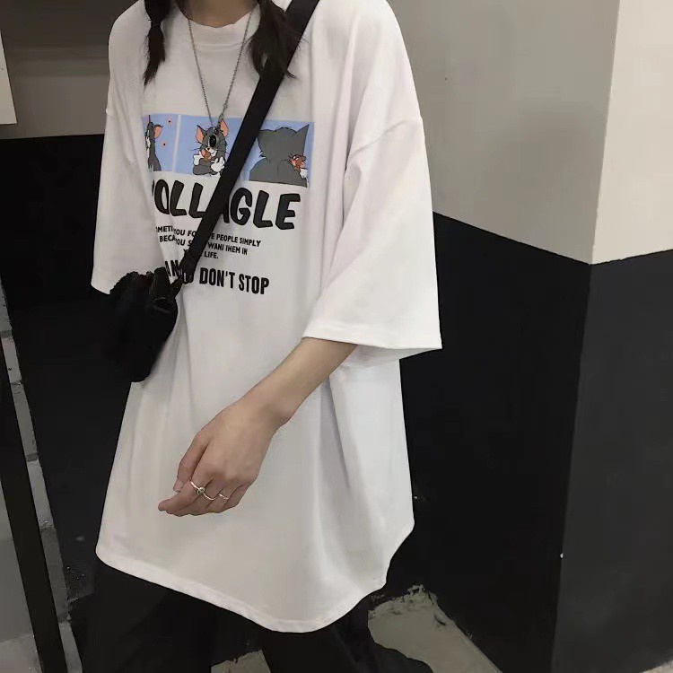 Kaos Oversize Wollagle / Kaos Tumblr Bigsize Wanita