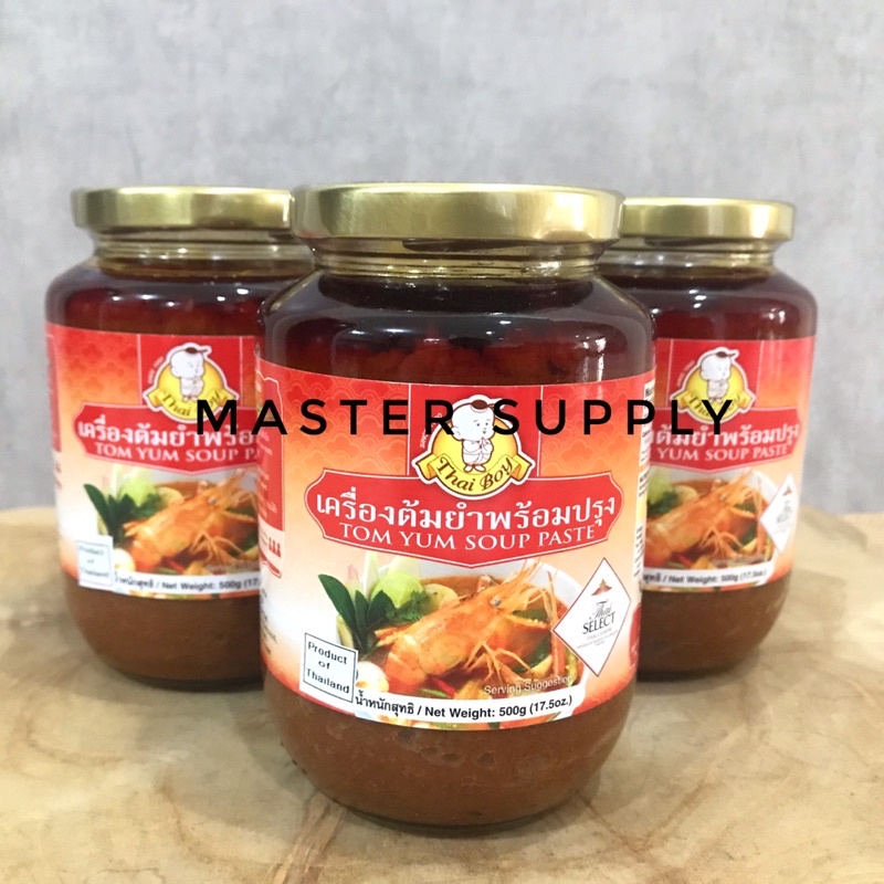

THAI BOY TOM YUM SOUP PASTE 500 GR / BUMBU TOMYAM SAUS THAILAND ENAK