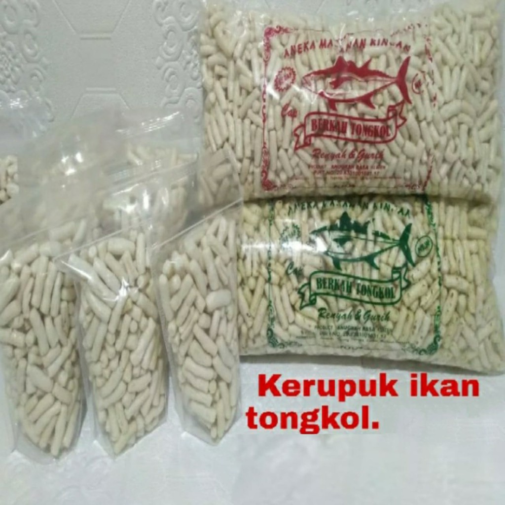 

kerupuk ikan tongkol kemasan 100 gr