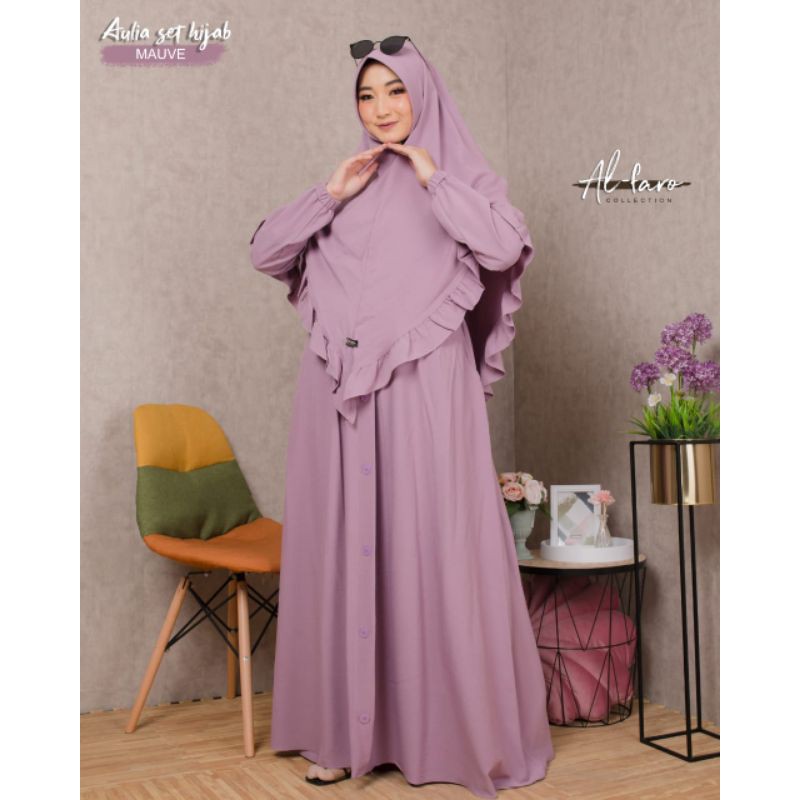 gamis Aulia set syar'i