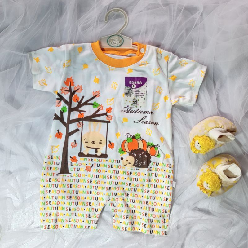 PREMIUM jumper bayi, jumpsuit bayi edena, baju kodok bayi. jumper bayi 3-12 bulan kasual.