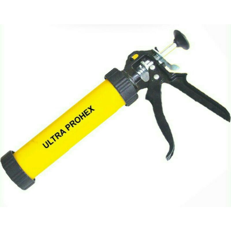 Tembakan Lem Kaca Silikon / Sealant Gun Tabung 9" Hasston Prohex