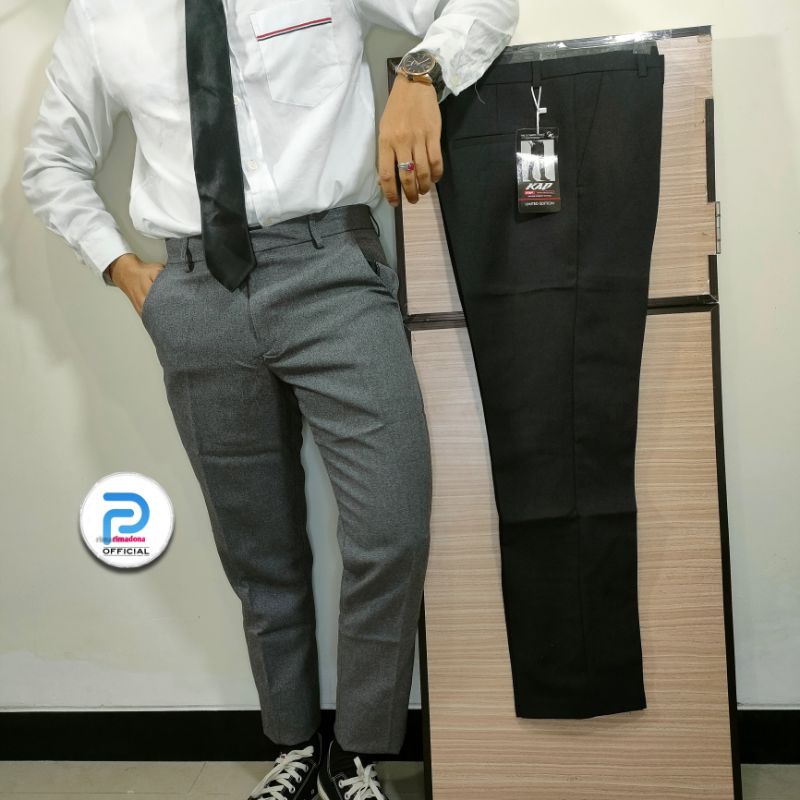 celana formal pakaian pria celana kain pria slimfit celana panjang kerja pria formal celana bahan sl
