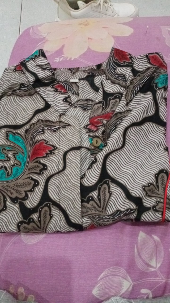 Atasan Batik Dolby Dolbi Dobby Doby Tenun Sutra Tulis Halus Katun Atbm Baron ,sarombit Atasan
