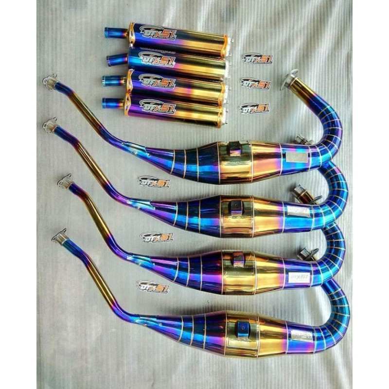 knalpot ninja R,RR,SS Bluemoon cobra/noncobra