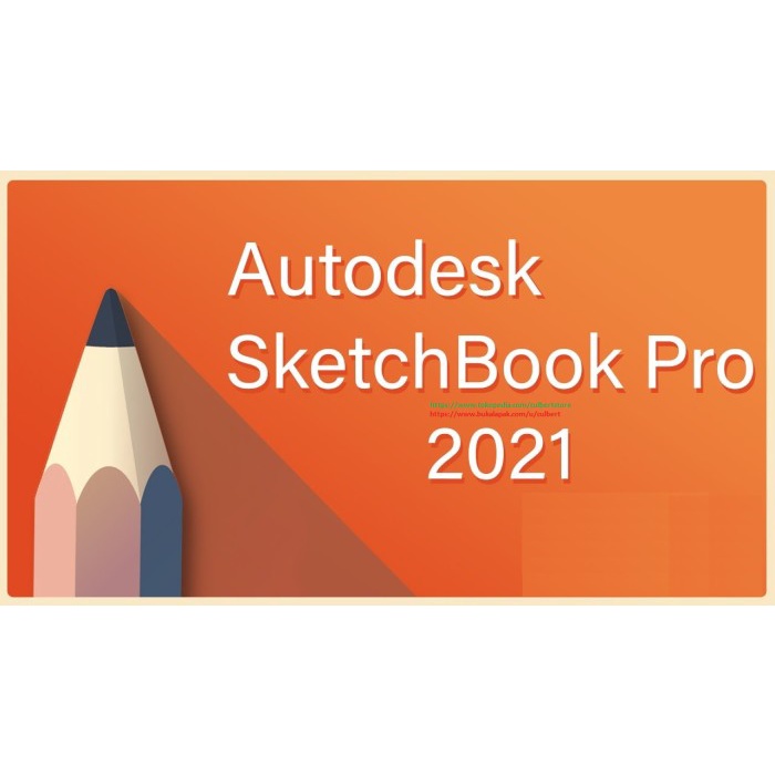 Autodesk SketchBook Pro 2021 Win+Mac include Flashdisk 16GB