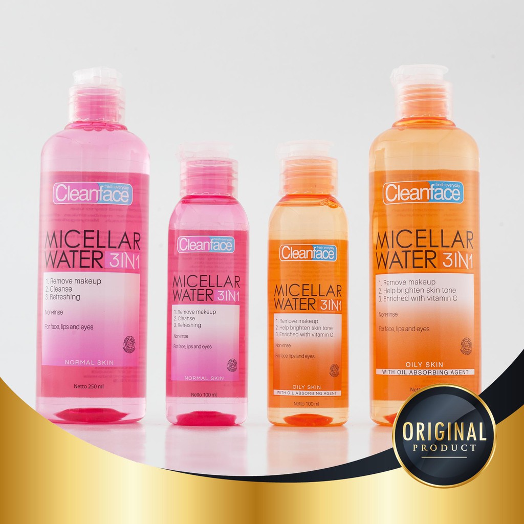 micellar water clean face