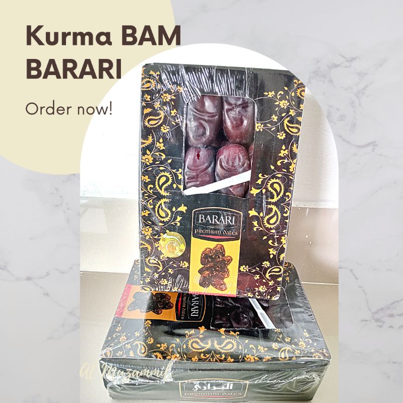 

Kurma bam barari premium 600gram